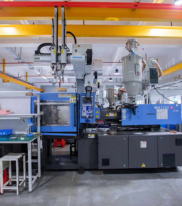 GNX injection molding production facility