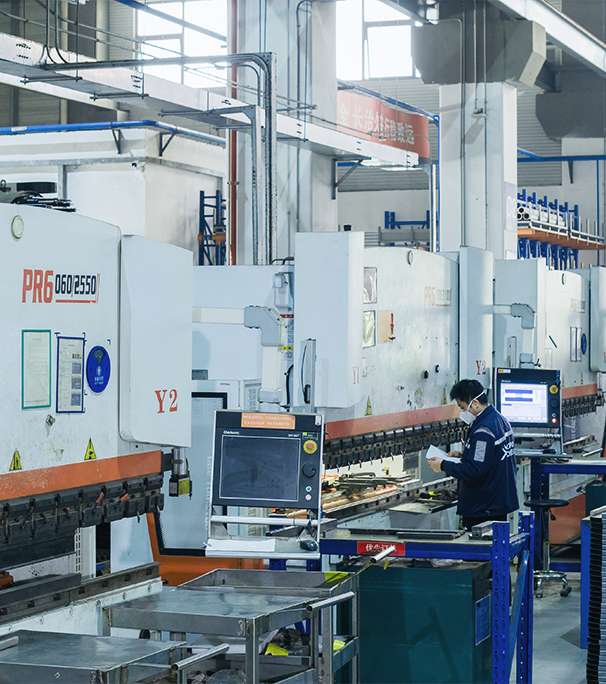 GNX sheet metal fabrication workshop